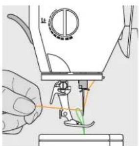 BERNINA Artista 200 - Onderdraad omhooghalen - 1