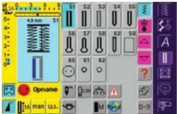 3A 4.9 mm 51 52 53 54 55 56 57 58 59 60 61 62 Opname 16 man 12.3... M Portal 0-9
