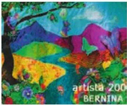 BERNINA Artista 200 - Borduurcomputer inschakelen - 1
