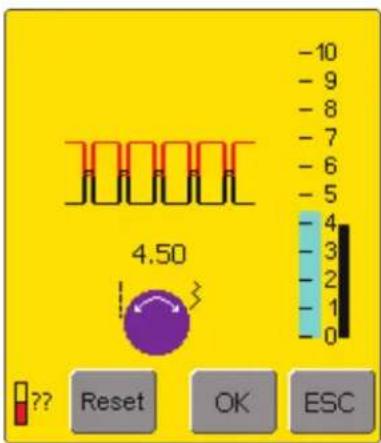 4.50 ?? Reset OK ESC