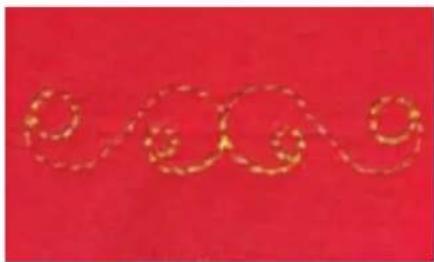 BERNINA Artista 200 - Steekcombinatie als enkel- of meervoudige herhaling - 1
