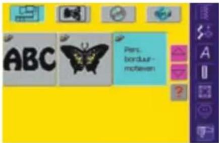 ABC Plans, borduur- motteven