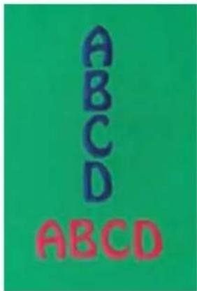 A B C D ABCD