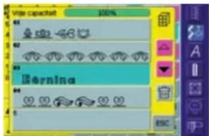 Vide capacité 100% 84 82 83 Borina 89 ESC