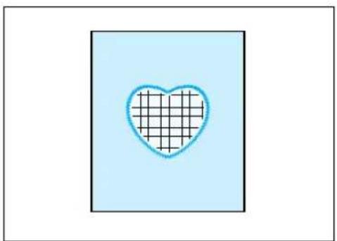 BROTHER PE-190D - Embroidering appliques (using a frame pattern) - 5