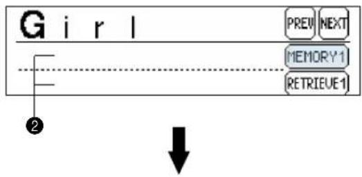 BROTHER PE-190D - Saving a pattern combination in memory - 3