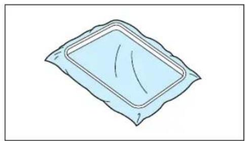BROTHER PE-190D - Thin fabrics such as organza or cotton batiste. - 2