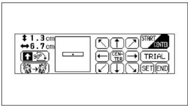 BROTHER PE-190D - Linking two or more embroidered patterns (using the 90° rotation feature) - 2