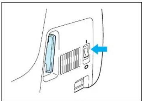 BROTHER PE-190D - Be sure to turn off the power switch before inserting or removing the memory cards. - 3