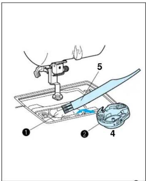 BROTHER PE-190D - CLEANING - 4