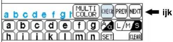 BROTHER PE-190D - Checking the characters input - 4