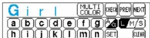 BROTHER PE-190D - Saving a pattern combination in memory - 5