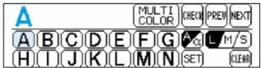 BROTHER PE-190D - Uppercase & lowercase - 2