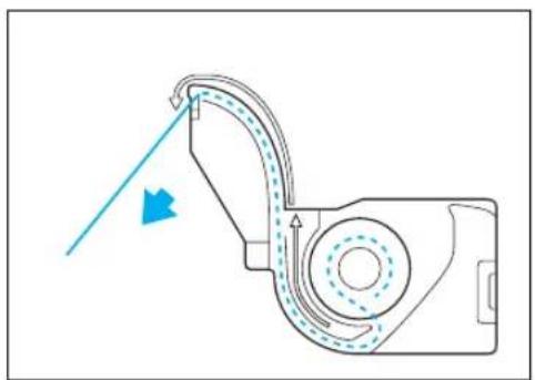 BROTHER PE-190D - Setting the bobbin - 3