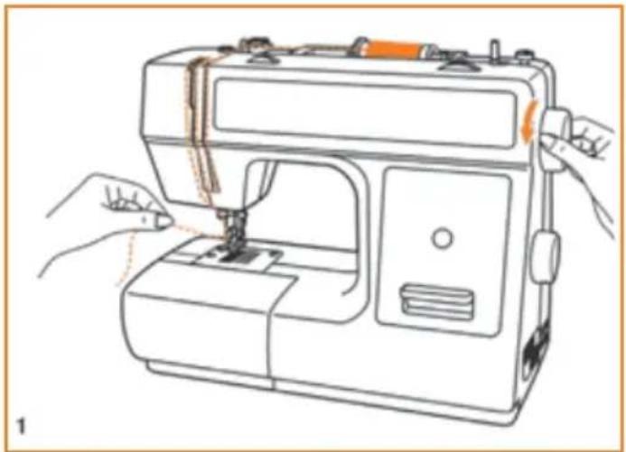 HUSQVARNA Hiclass E10 - ONDERDRAAD OMHOOG BRENGEN - 1