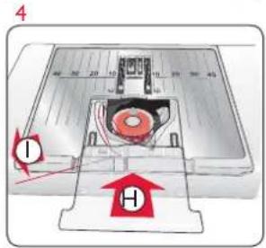 HUSQVARNA Sapphire 835 - Press the ON/OFF switch to OFF. - 4