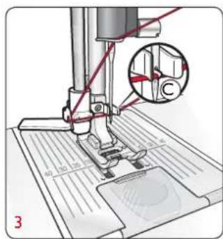 HUSQVARNA Sapphire 835 - Needle threader - 5