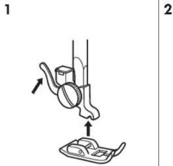 IKEA SY - Befestigung des Nähfußes - 1