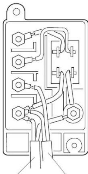 JANOME 2206 - WIRING FOR MACHINE SOCKET UNIT - 1