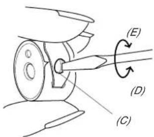 JANOME 2206 - ADJUSTMENT PROCEDURE: - 2