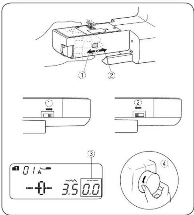JANOME 4120 - Presser Foot Pressure Dial - 1