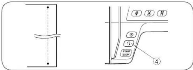 JANOME 4120 - - Adjusting the needle drop position - 7