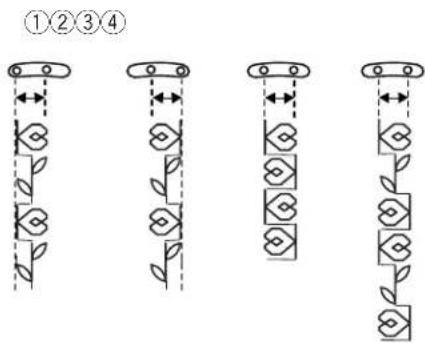 JANOME 4120 - Duplicating a Letter (pattern) - 10