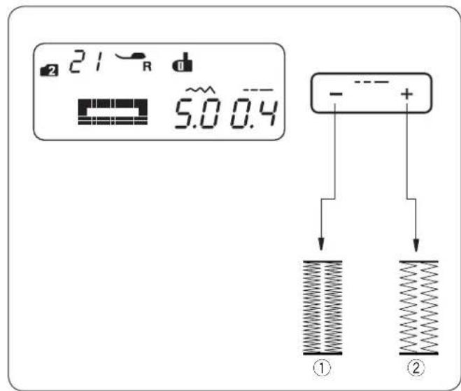 JANOME 4120 - - Adjusting the stitch width - 1