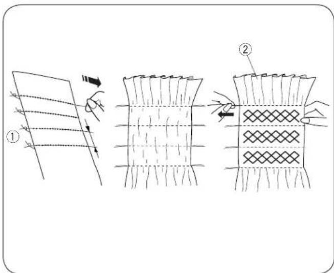 JANOME 4120 - - Adjusting the stitch width - 4