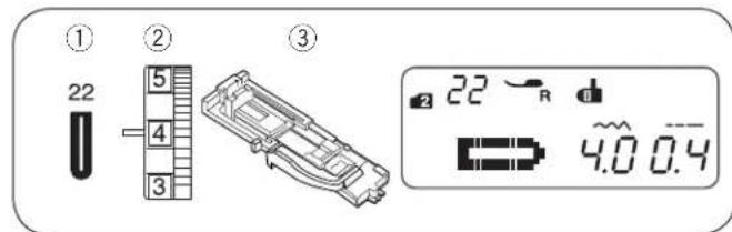 JANOME 4120 - - Adjusting the stitch density - 1