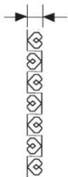 JANOME 4120 - Duplicating a Letter (pattern) - 9