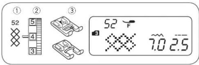JANOME 4120 - - Adjusting the stitch width - 3