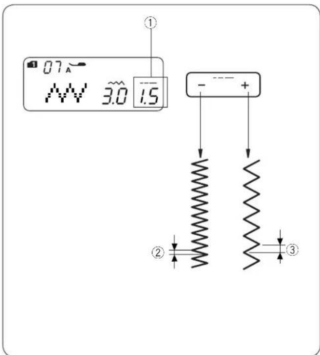 JANOME 4120 - - Adjusting the stitch width - 1