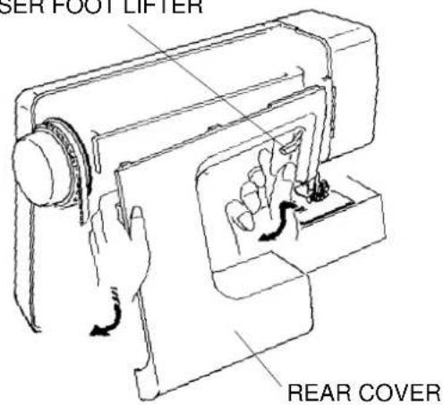 JANOME DC5100 - TO ATTACH: - 3