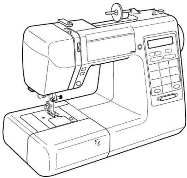 JANOME DC5100 - SERVICE MANUAL PARTS LIST - 1