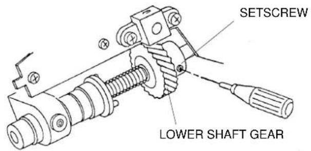 JANOME DC5100 - NEEDLE TO HOOK TIMING - 1