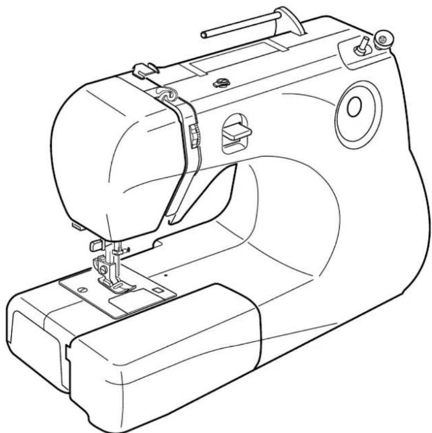 JANOME Jem Gold 3 - Instruction Book Manual de Insctrucciones Manuel d'instructions - 1