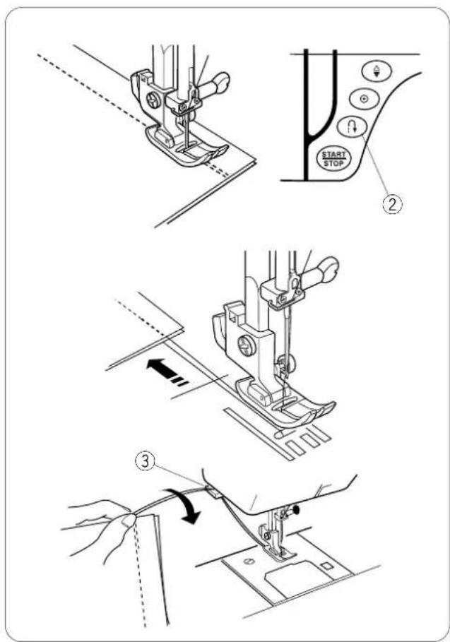 JANOME JP720 - Drawing Up the Bobbin Thread - 4