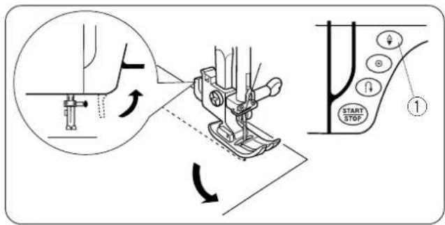 JANOME JP720 - Drawing Up the Bobbin Thread - 3
