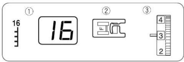 JANOME JP720 - Adjusting the needle drop position - 1