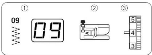 JANOME JP720 - Machine settings - 3