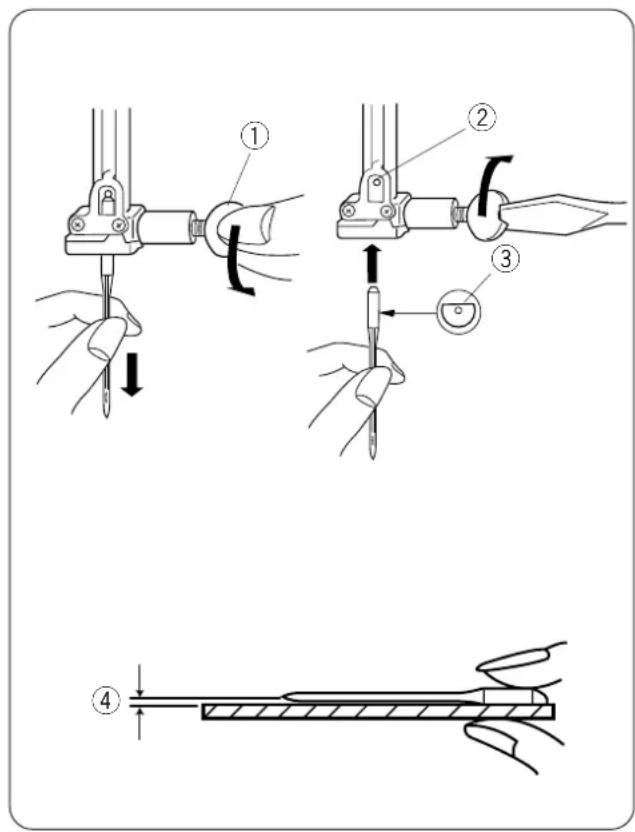 JANOME JP720 - Changing Needles - 1