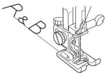 JANOME MC6500 Professional - Selecting a Letter Style - 19