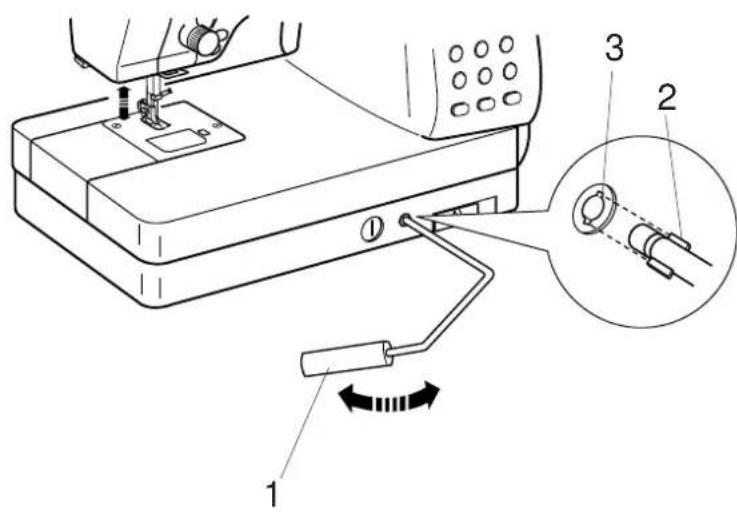 JANOME MC6500 Professional - Pattern selection buttons - 7