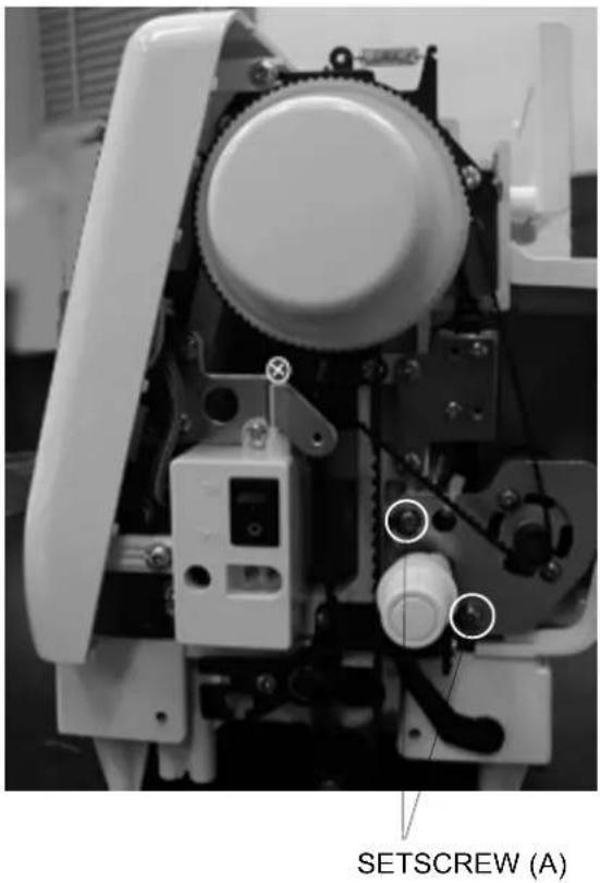 JANOME MC6600P - TO REPLACE DRIVING MOTOR - 1