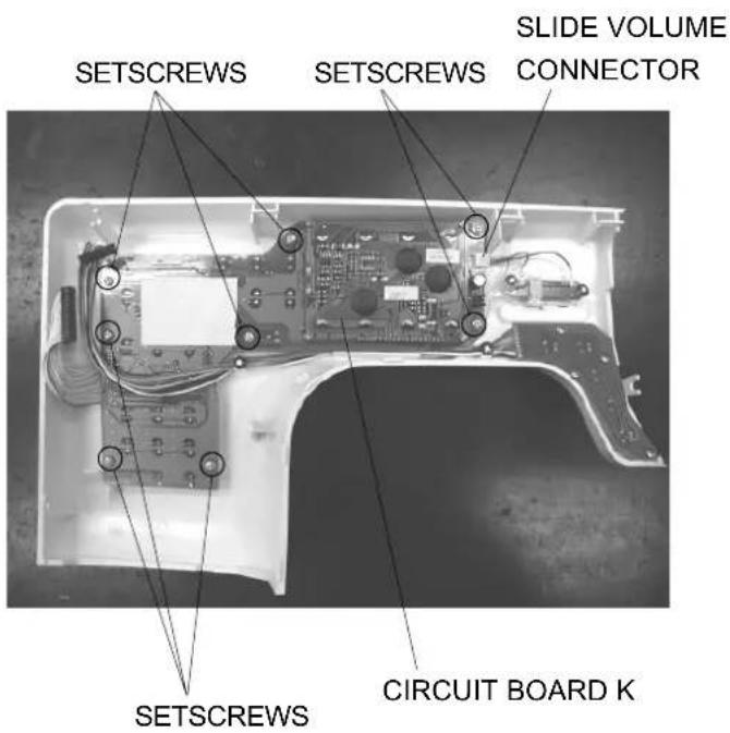 JANOME MC6600P - TO REMOVE CIRCUIT BOARD K - 1