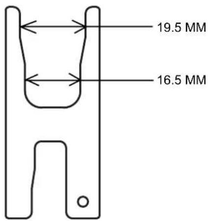 JANOME MC6600P - THE DIAMETER OF THREAD WOUND ON BOBBIN SHOULD BE 16.5 TO 19.5 MM. - 2
