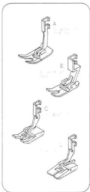 PFAFF 1199 - Sewing feet - 1