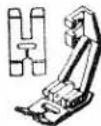 PFAFF 1214 - Reinforcing edges of elastic woven fabrics - 2