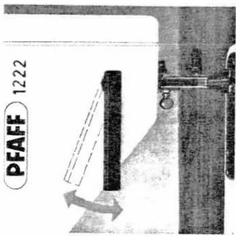 PFAFF 1221 - Threading the needle with the automatic Pfaff needle threader - 5